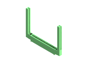 337-017-559-658 - EDAC Card Edge Connector